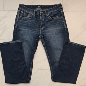 BKE Dark Blue Relaxed Men's Jeans